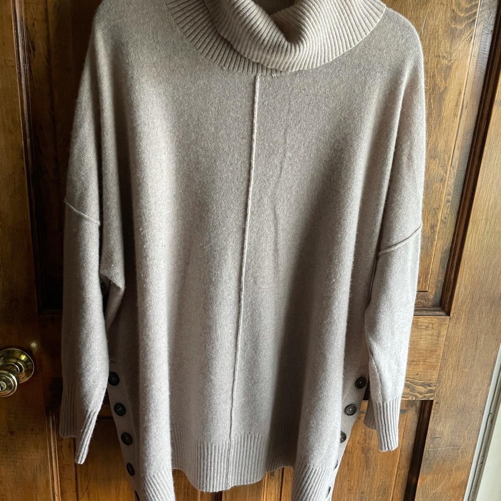 Max Studio plus size cowl neck sweater